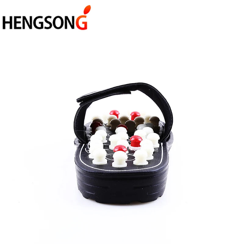 Acupoint Massage Slippers  Massager Shoes For Feet Unisex Home Flip Flop Health Care   Rotating  Feet Chinese Acupressure
