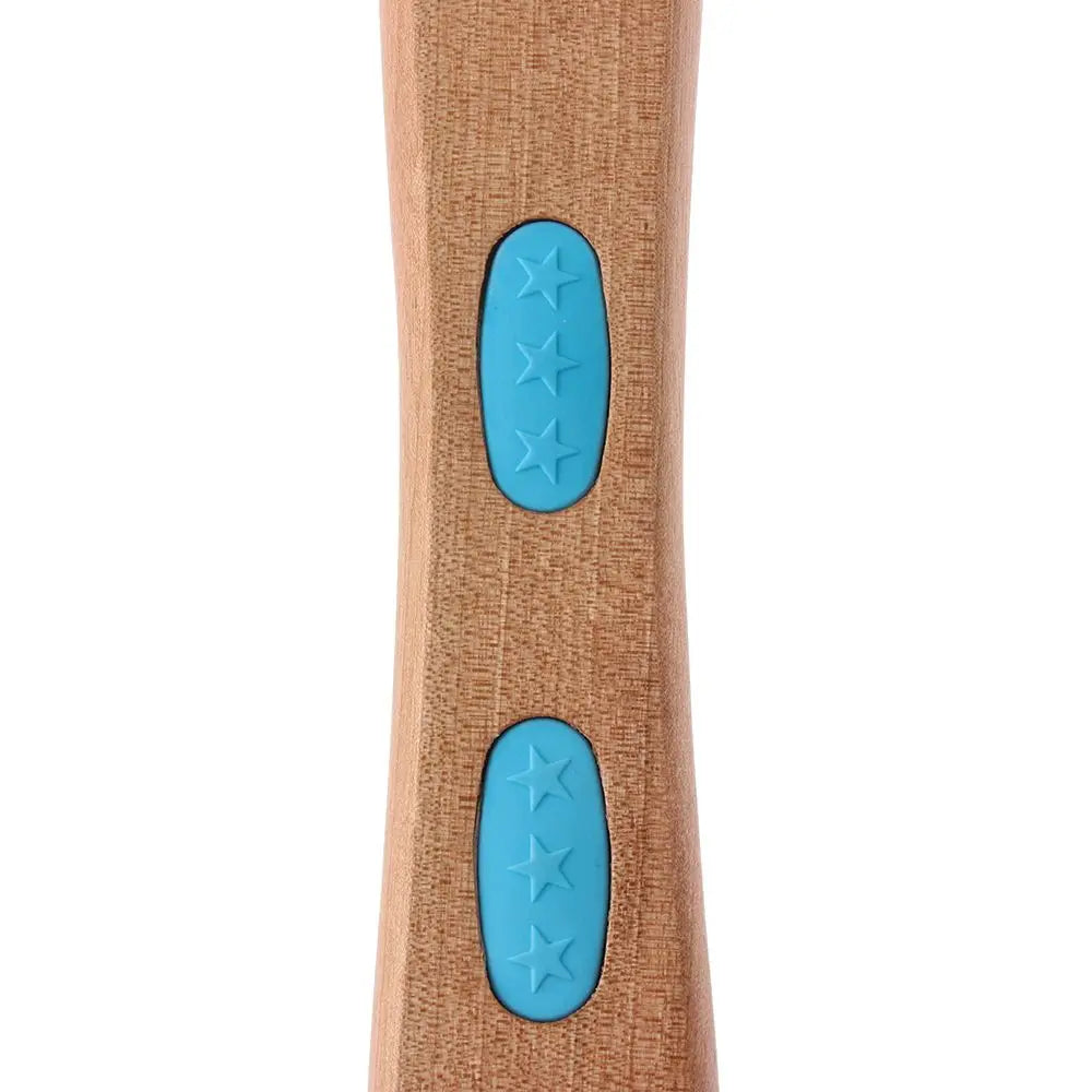 Massage with Long Wooden Handle Back Foot Scrubber Shower Brush Bristle Bath Brush Double Side Head Body Exfoliating Cleaner