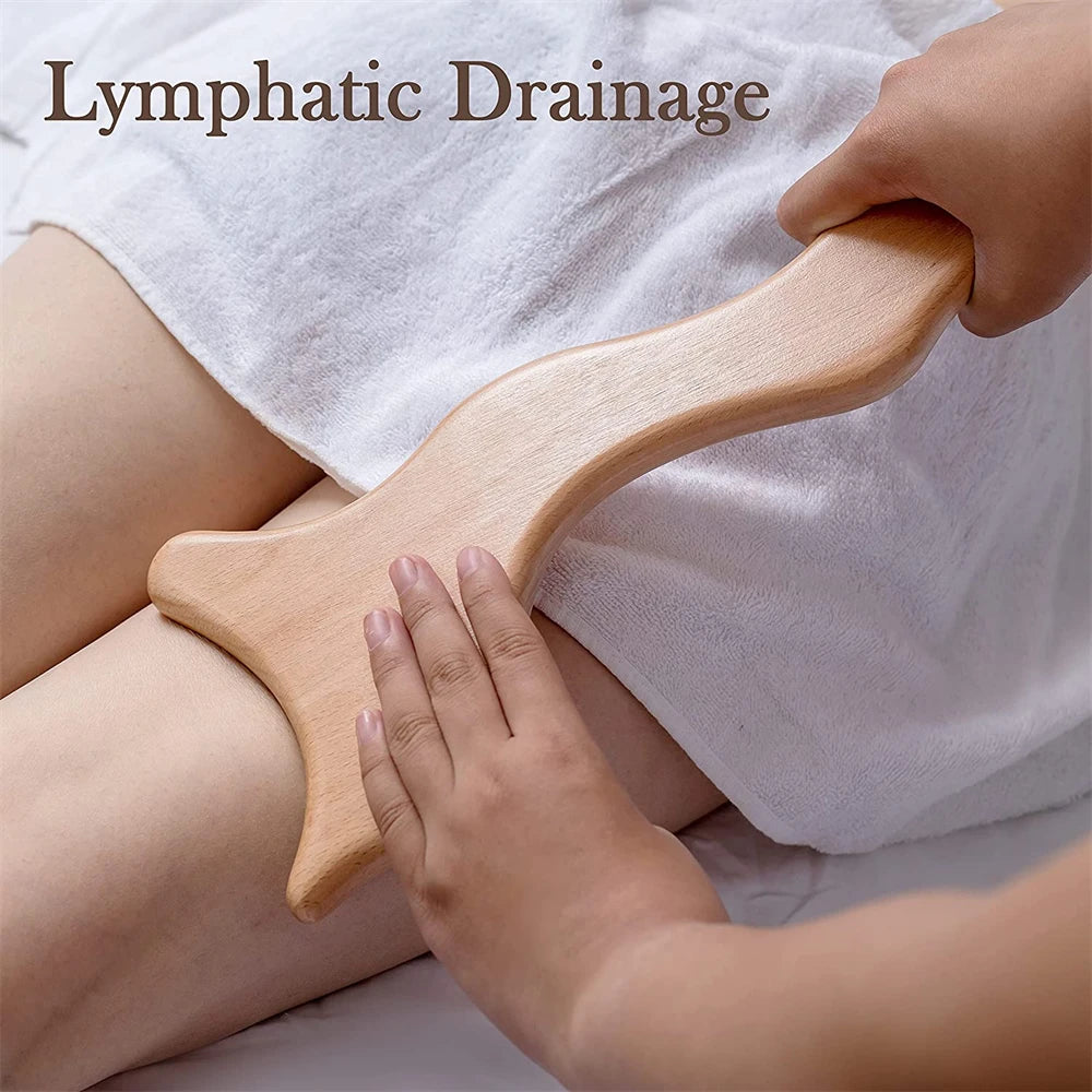 Wood Therapy, Lymphatic Drainage Tool, Lymphatic Paddle, Maderoterapia Colombiana, Wooden Gua Sha, Wood Therapy Massage Tools