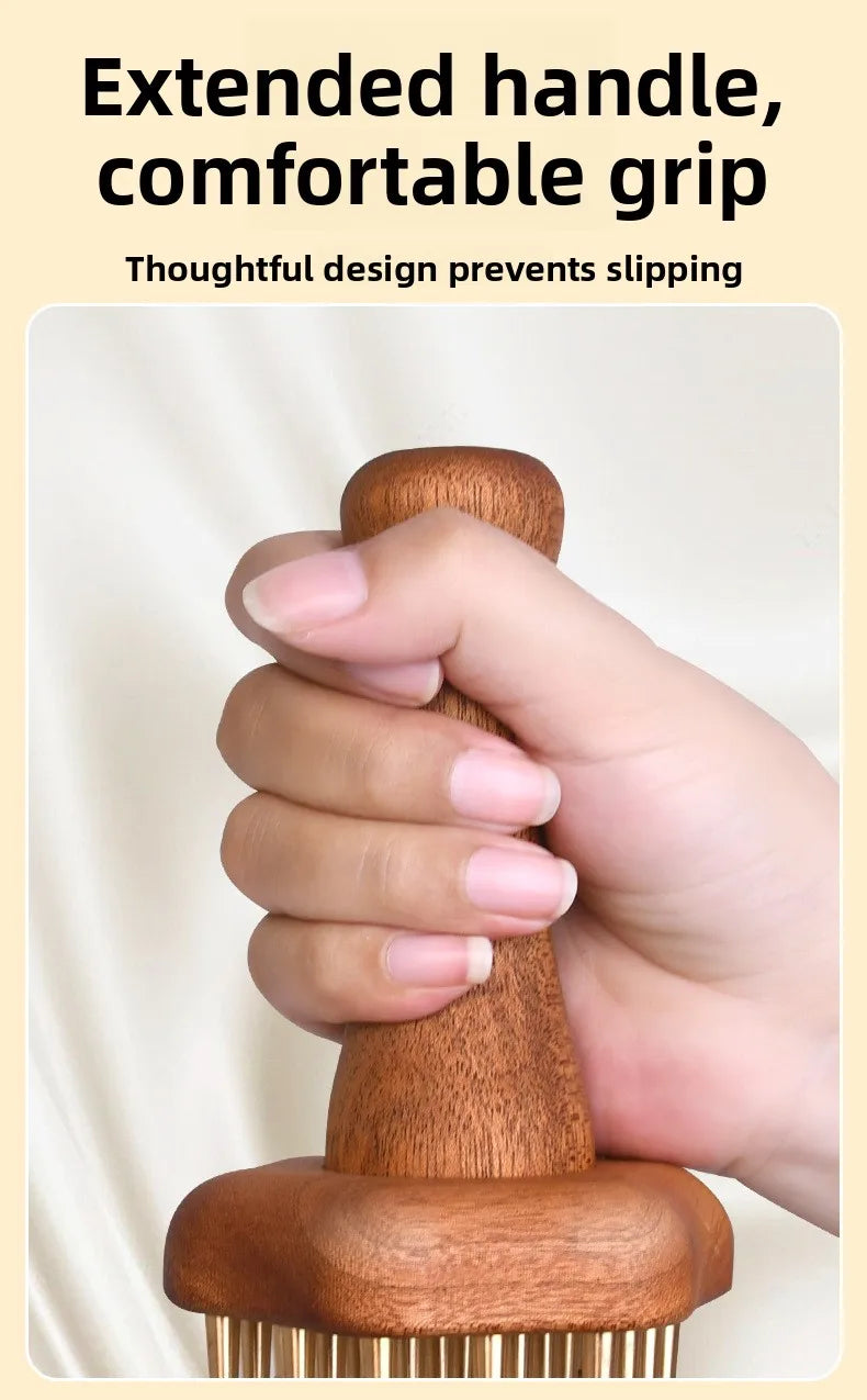Brass Gua Sha Massage Tool for Deep Tissue Massage Lymphatic Drainage Muscle Pain Relief Head Neck Leg Body Meridian Therapy