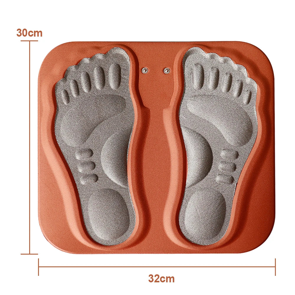 Electric EMS Foot Massager Pad Feet Muscle Stimulator Foot Massage Mat Improve Blood Circulation Relieve Ache Pain Rechargeable