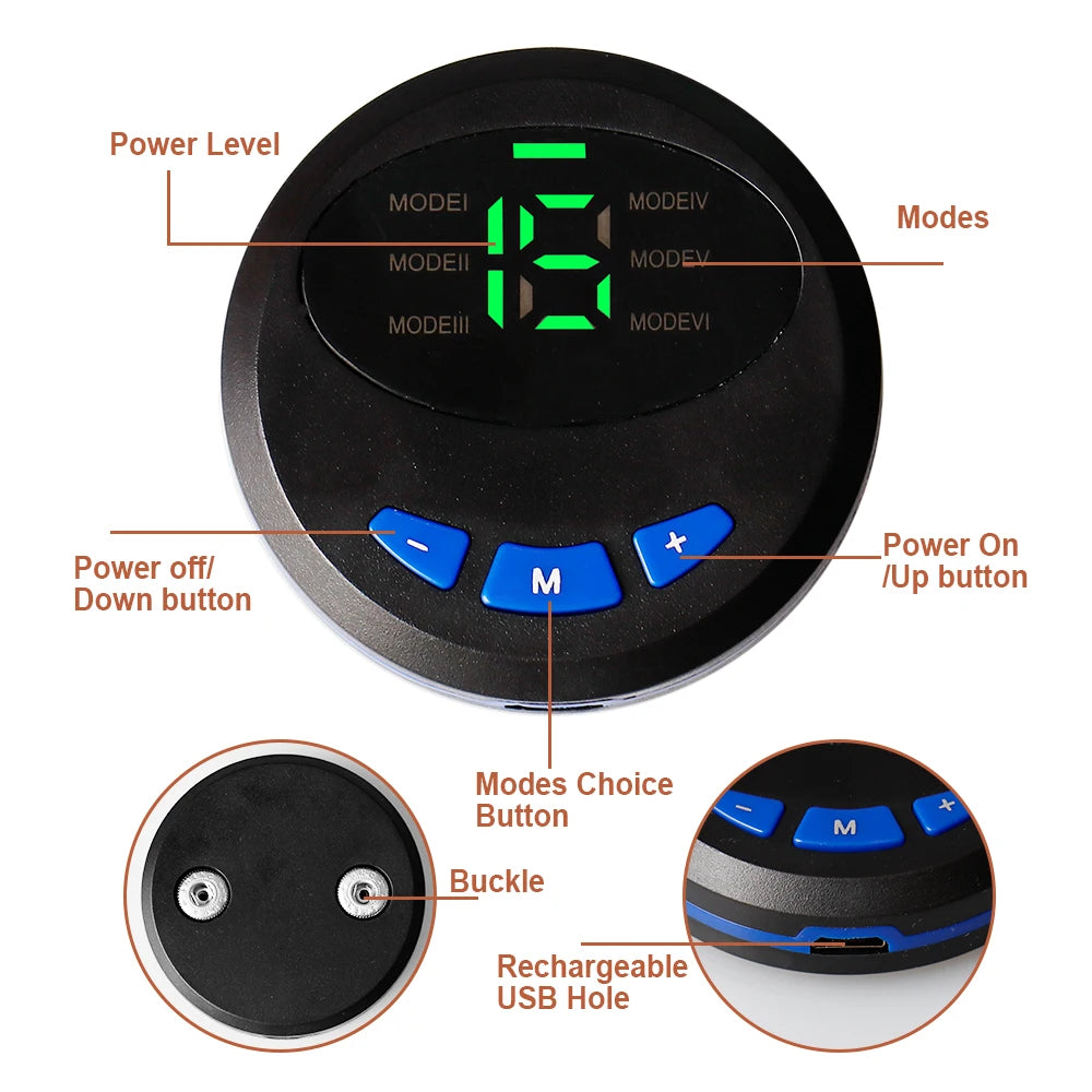 Electric EMS Foot Massager Pad Feet Muscle Stimulator Foot Massage Mat Improve Blood Circulation Relieve Ache Pain Rechargeable