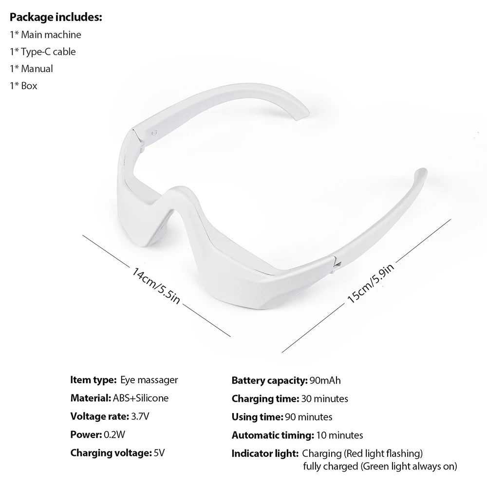 Eye Massager 3D Eyes Relax Massager Fatigue Relief Lighten Dark Circles Beauty Eye Care