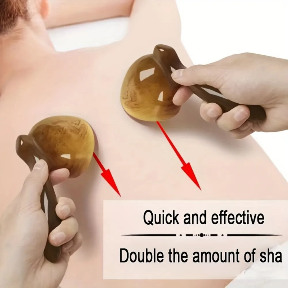 Gua Sha Tool Scraping Cup Slimming Massage Board Gua Sha Scraper Body Massage Tool Back Relaxation SPA Massage Tool for Neck Leg