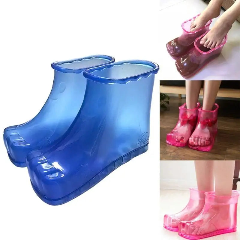 Portable Foot Bath Massage Shoes Feet Relaxation Slipper Acupoint Health Care for Foot Pain Relief