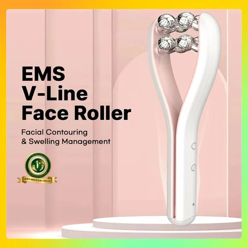 V-Face Beauty Facial Massager Roller Skin Care Tool for Slimming Face Firming And Lifting