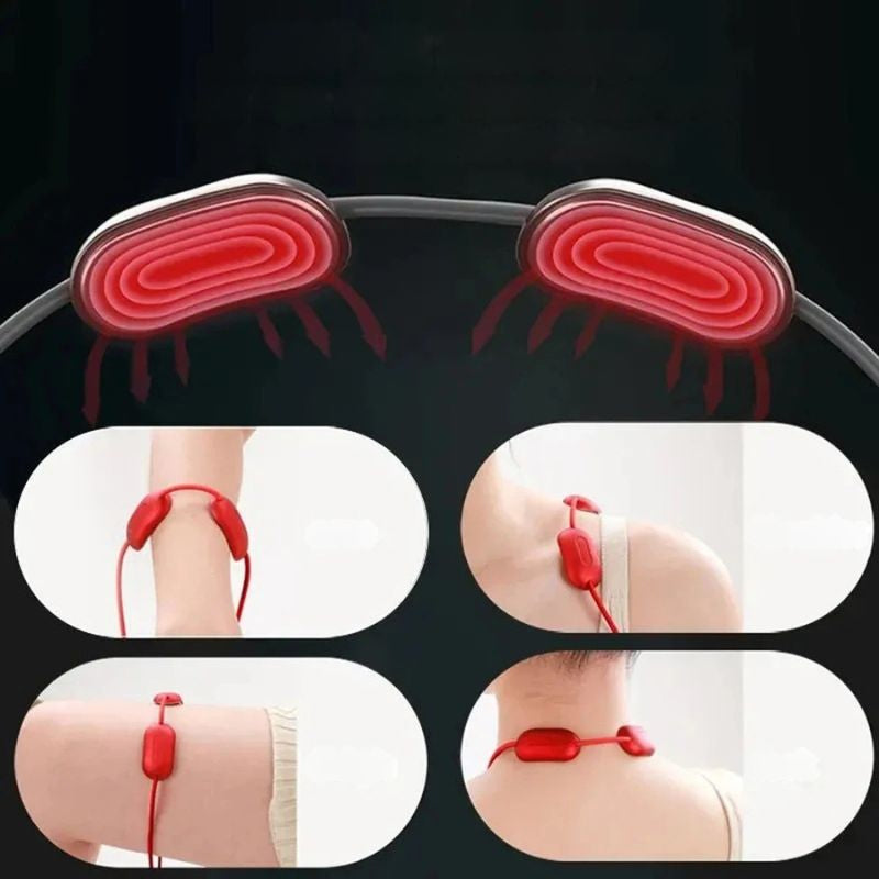 Masseur Cervical Électrique Infrarouge — Nuque, Épaules et Cou